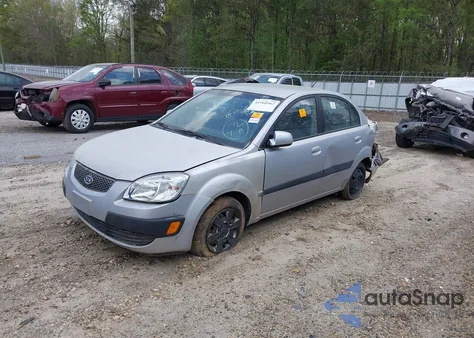 2007 Kia Rio Lx from USA, damaged, VIN KNADE123976261129